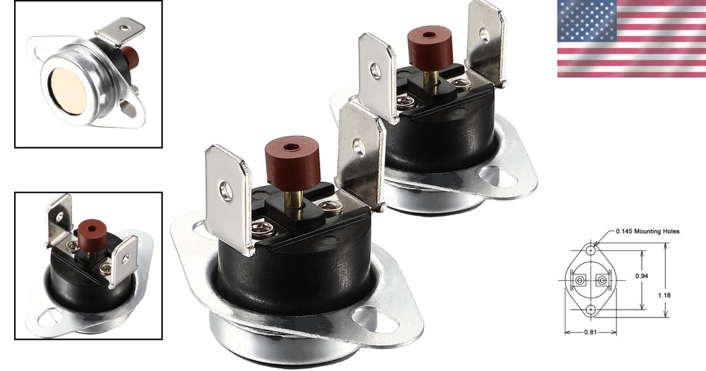 Bimetal Temperature Control Limit Switch for Rheem - Reliable & Efficient