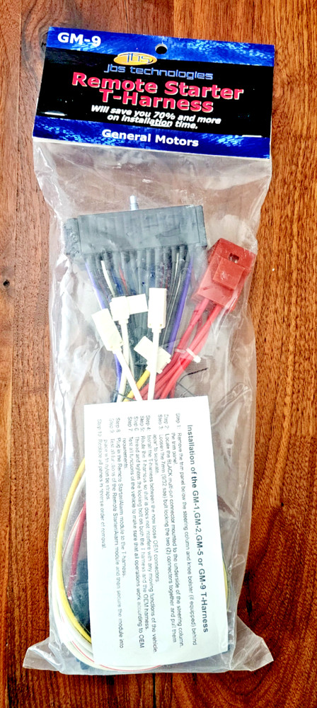 JBS Technologies GM-9 Remote Starter T-Harness 02-04 Trailblazer