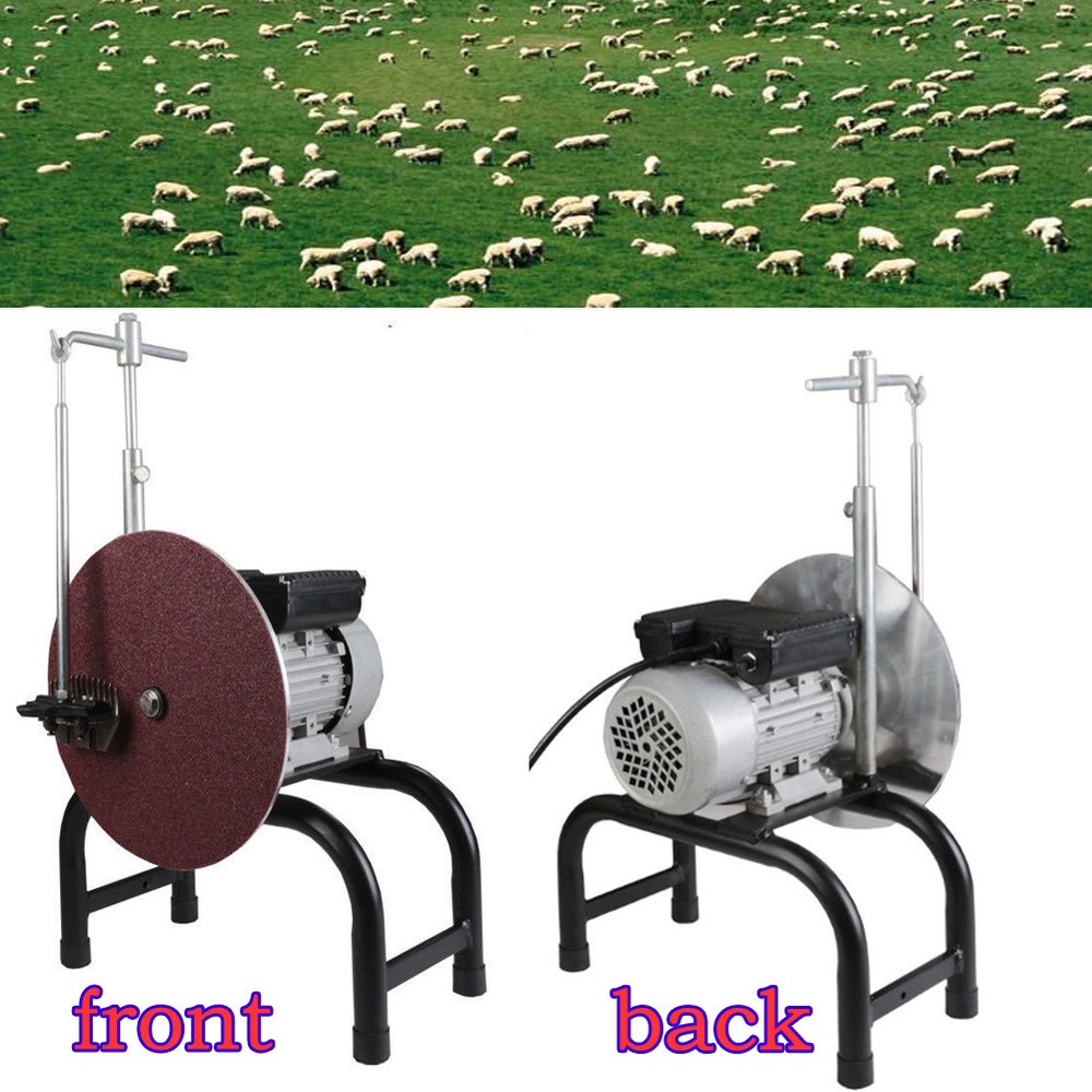 110V Electric Sheep Clipper Blade sharpener Goat Shears knife Grinding machine