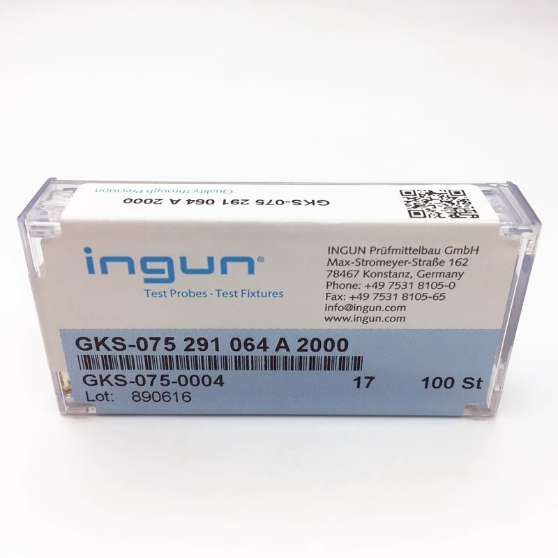 INGUN GKS075-291-064A2000 Test Probes 075MIL Sharp Needle