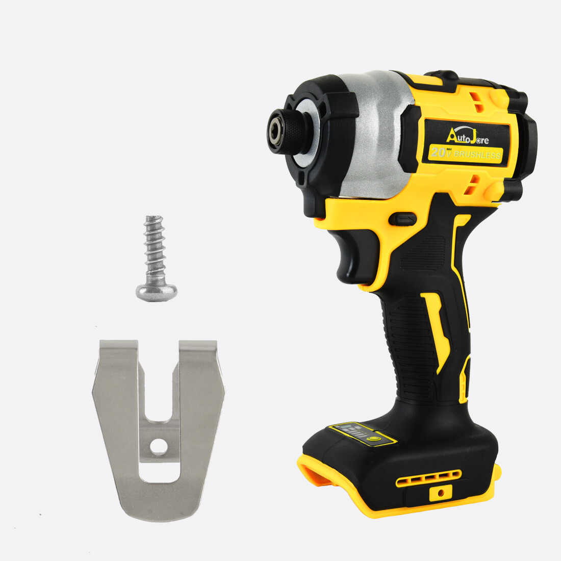 Brushless Cordless Impact Driver,for Dewalt 20V Max Battery,1/4" Compact,4 Speed