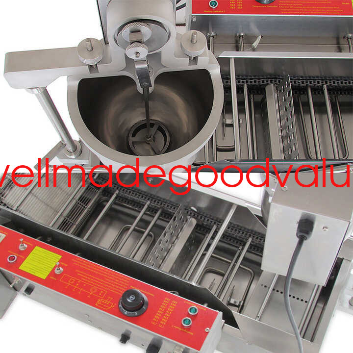 Commercial Automatic Donut Maker Doughnut Making Machine with 3 Sets Free Molds