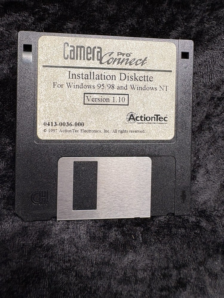 ActionTec CameraConnect Pro External PC Card Read and Write Drive