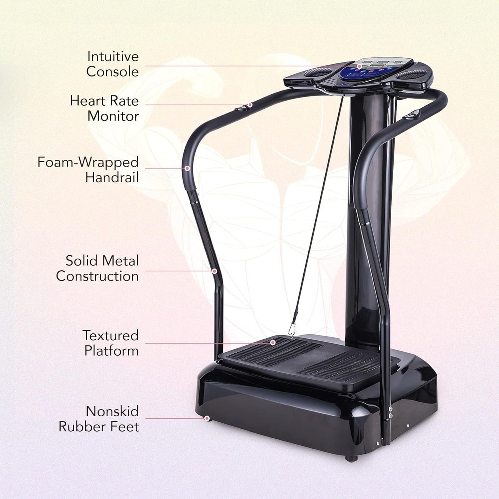 Secondhand 2000W Whole Body Vibration Platform Exercise Machine 180 Speed Levels