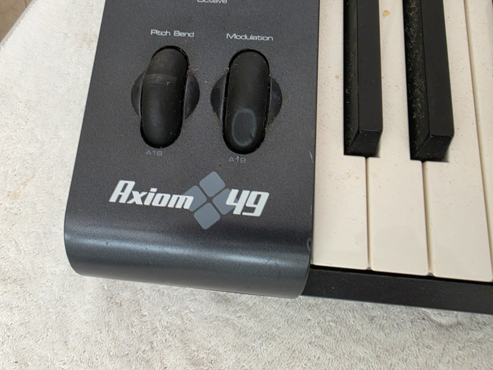 M-Audio Axiom 49 Key USB MIDI Keyboard Controller 2000s- Black