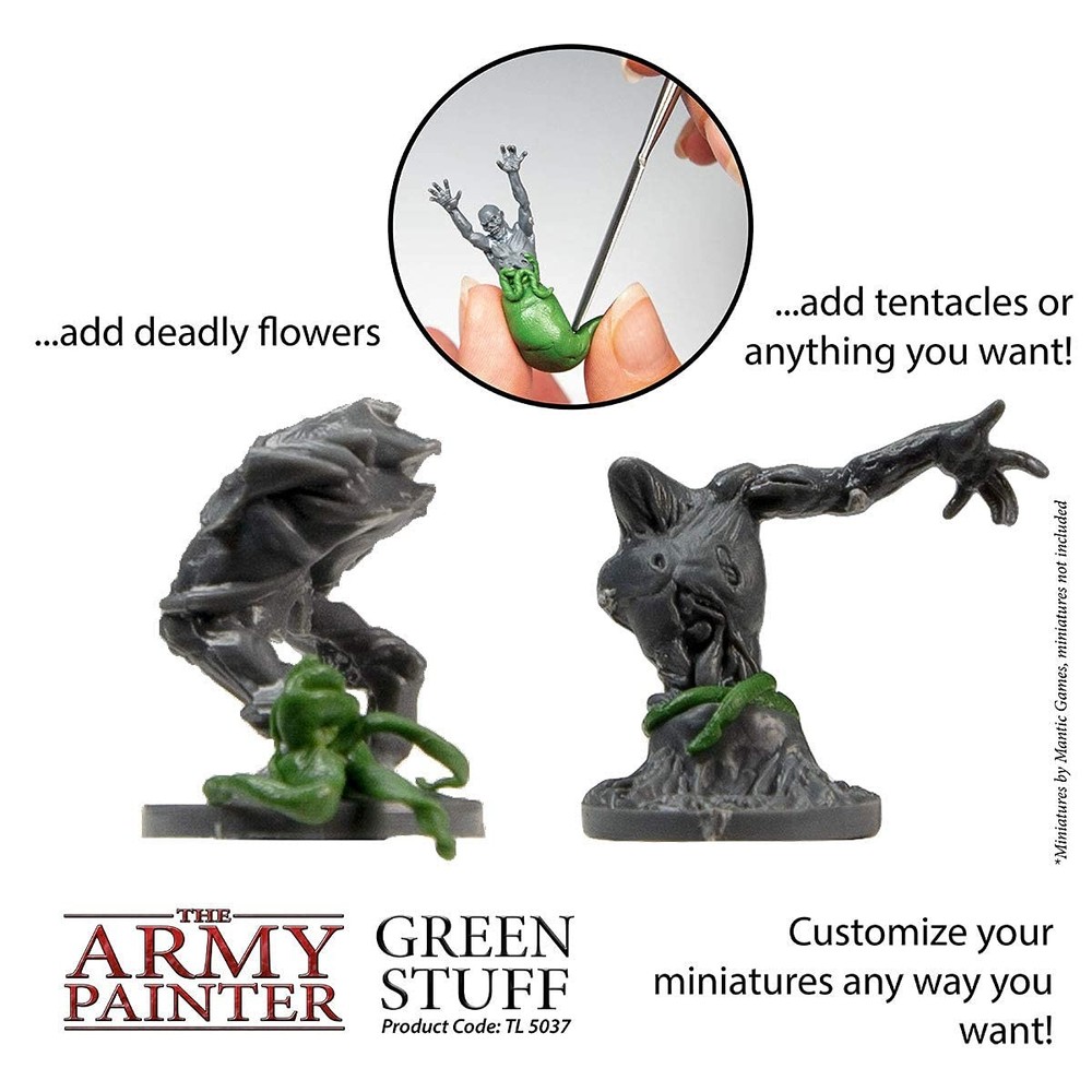 Green Stuff, 2 Part Modelling Clay, 20cm, Mouldable Model Putty Modelling Com...