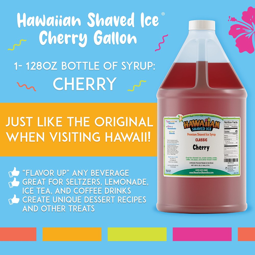 Syrup, Cherry, Gallon