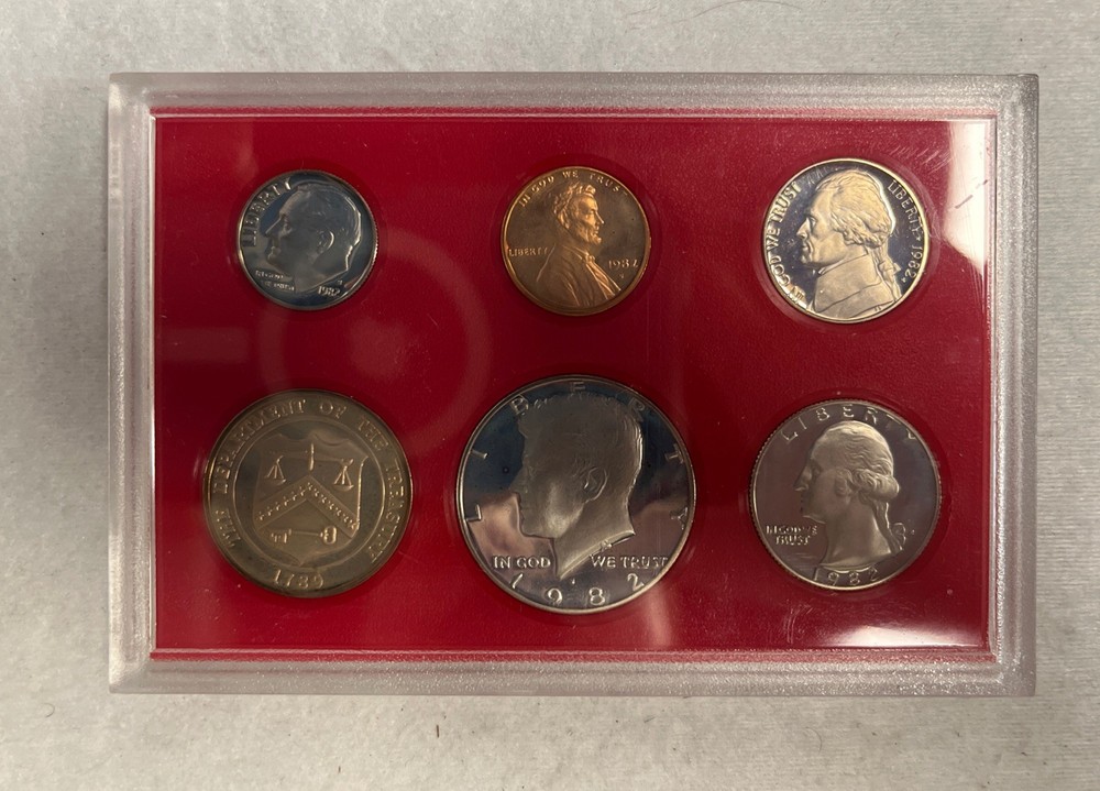 1982 United States Mint Proof Set Box #5