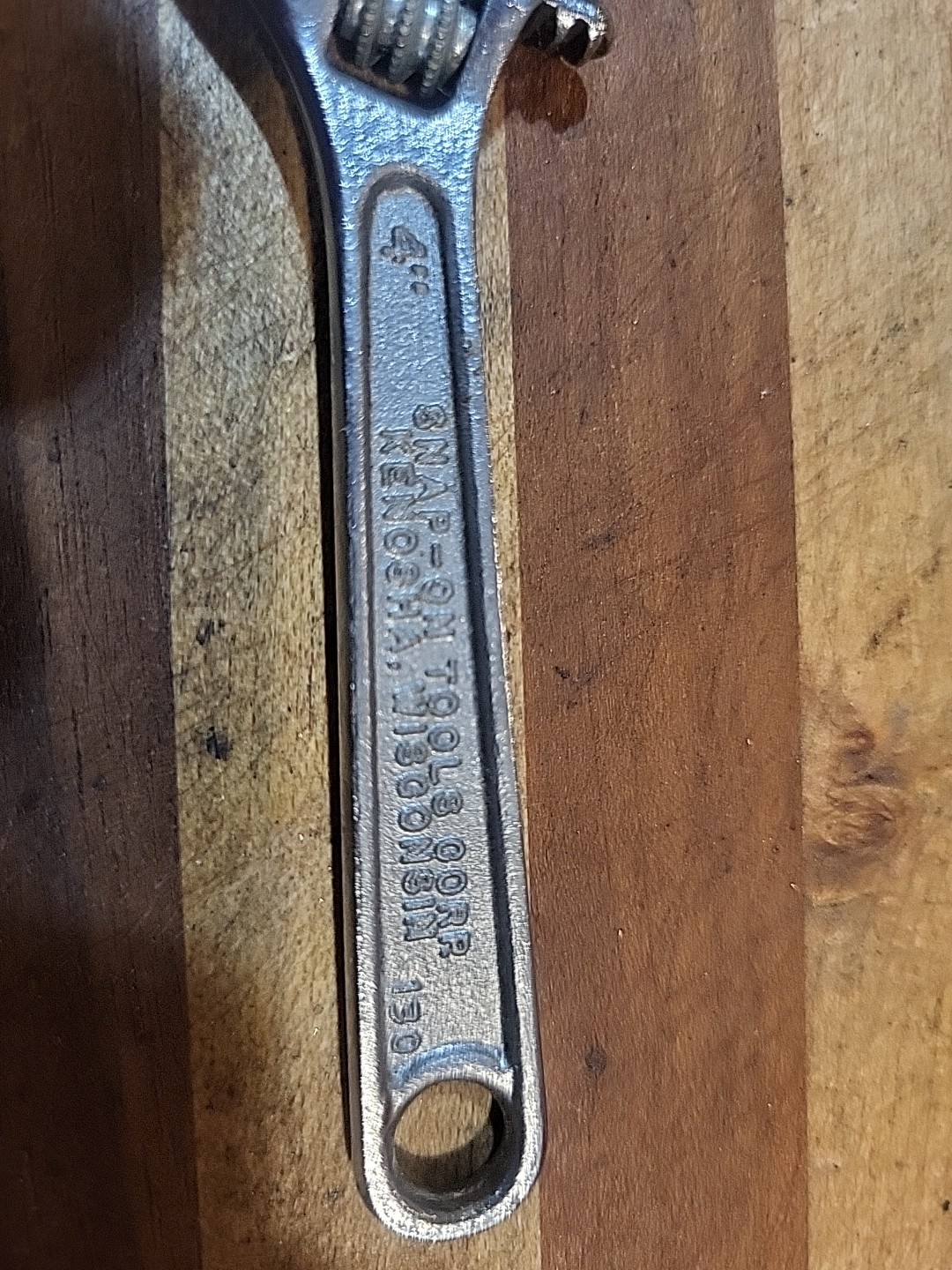 Snap-on Blue Point 4" Adjustable Wrench Forged Steel #130 🇺🇸 EUC🔥