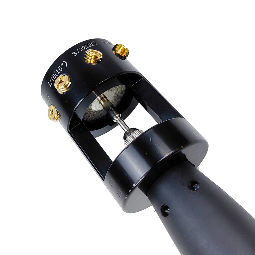 Tungsten Electrode Sharpener & Grinder Multi-Angle Offsets Tool For TIG Welding