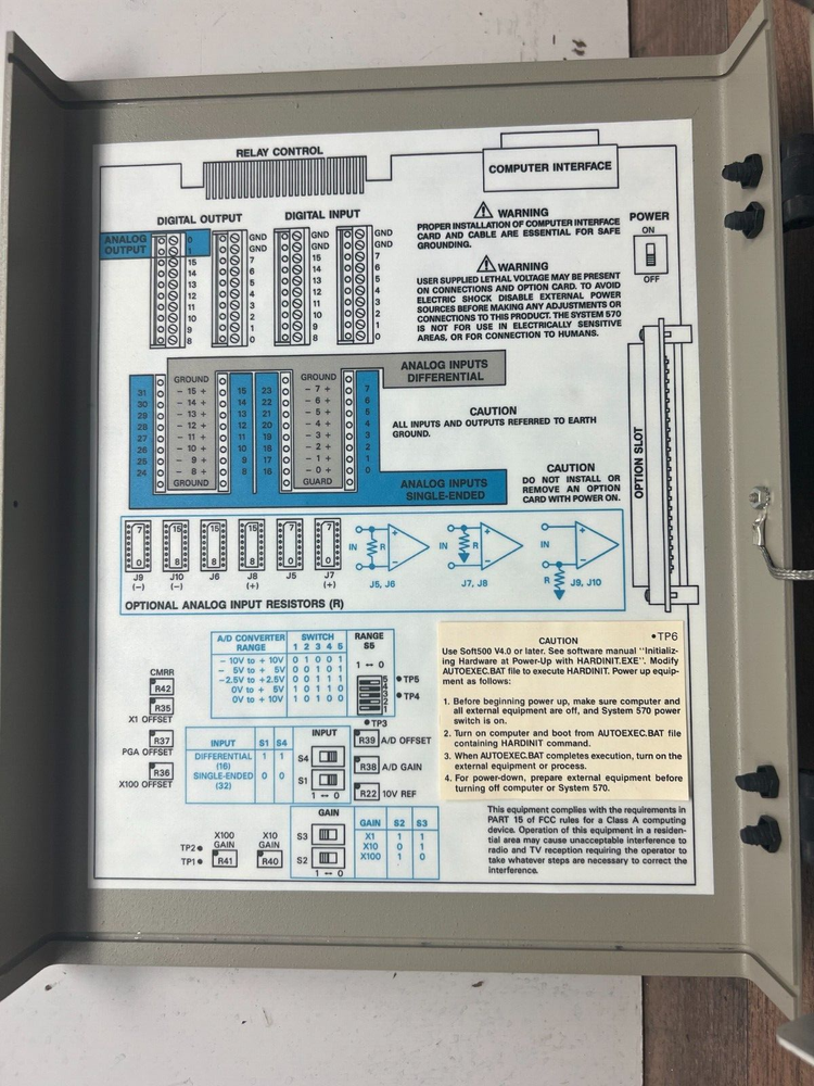 Keithley 570 Data Acquisition System Station
