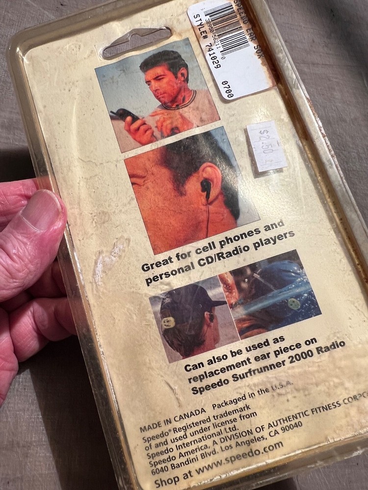 Speedo Ear Sox - Unopened package