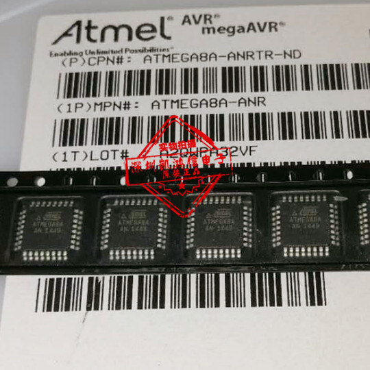 ATMEGA8A-ANR ATMEL 8-bit microcontroller QPF-32 new original #98HY