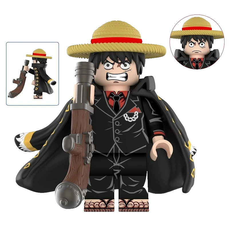 One Piece Monkey D Luffy Mini Custom Figure