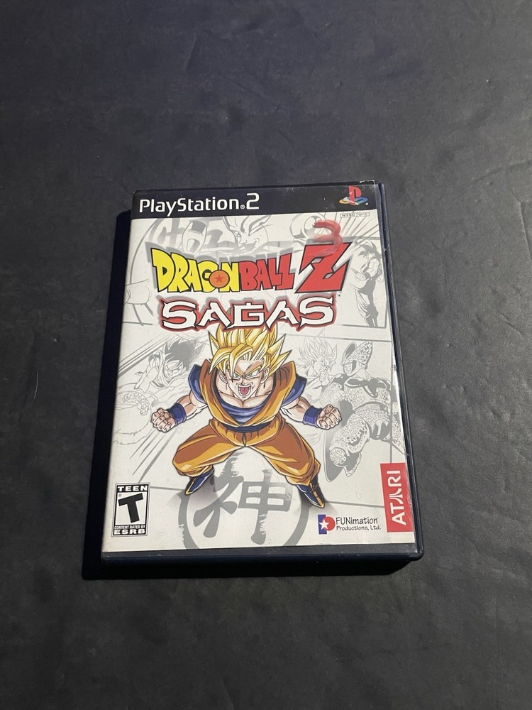 dragon ball z sagas ps2 Case only