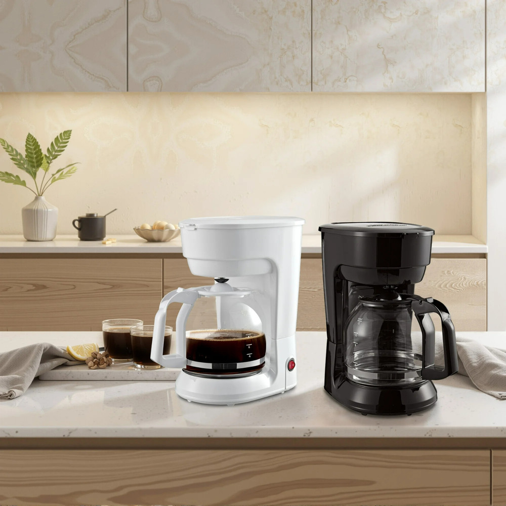 Mainstays Black 12-Cup Drip Coffee Maker