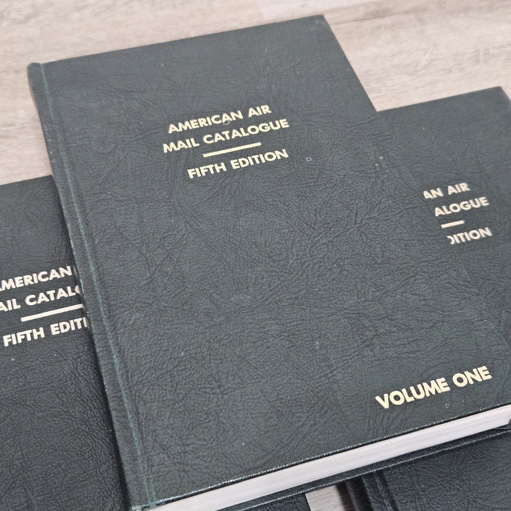 American Air Mail Catalogue 5th Edition Volumes 1, 2, 3