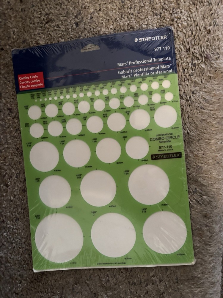 Staedtler Circle Template Standard 977 110