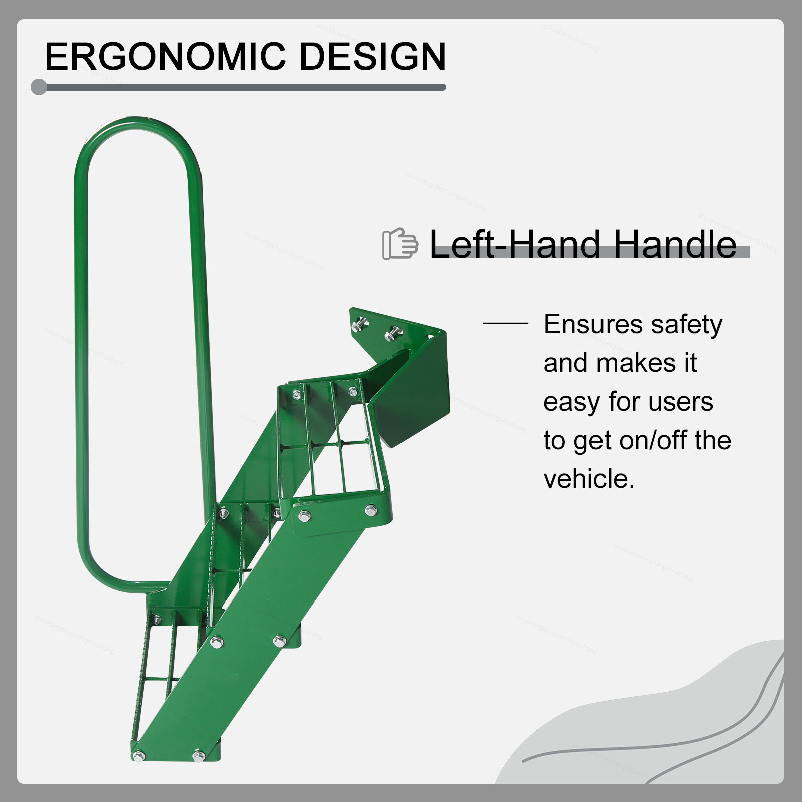For John Deere 4050 4240 4430 4630 4440 4230 Step Stair Kit W/ LH Handrail