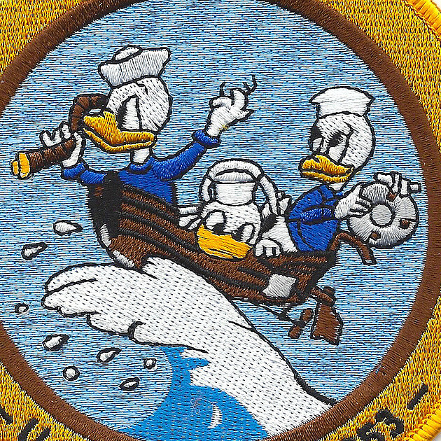 USS Pettit DE-253 USCG WWII Patch