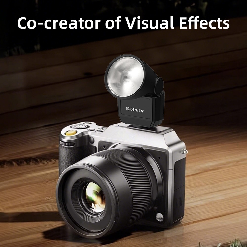 F02 Mini Flash Light Micro Single Camera HotShoe Portable Photography Fill Light