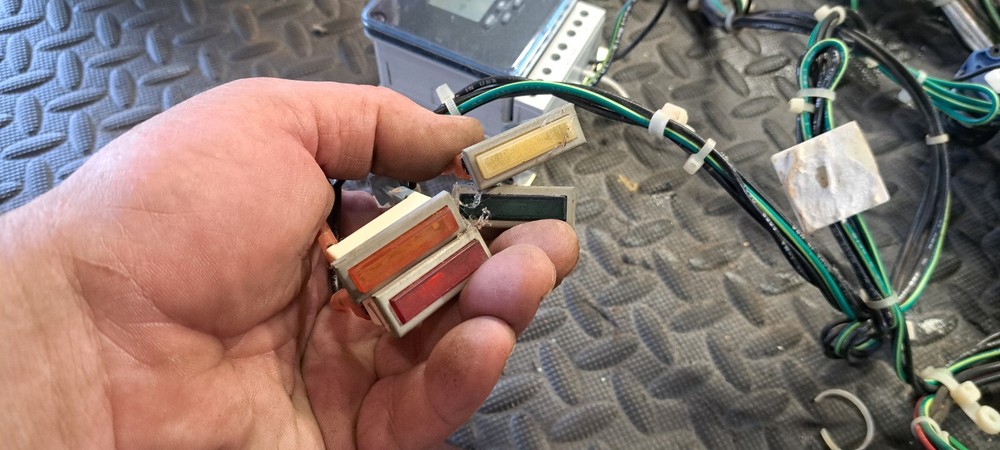 Onan transfer switch 0098-7274 b, 300-3092, program transition digital display