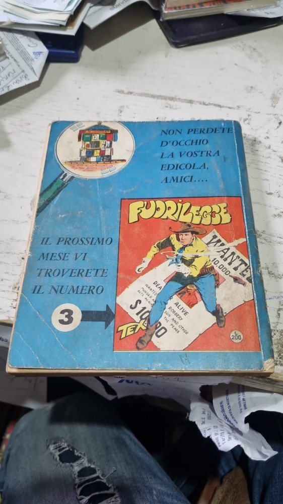 TEX 3 THREE STARS STAMPED NO. 2 GOOD CONDITION