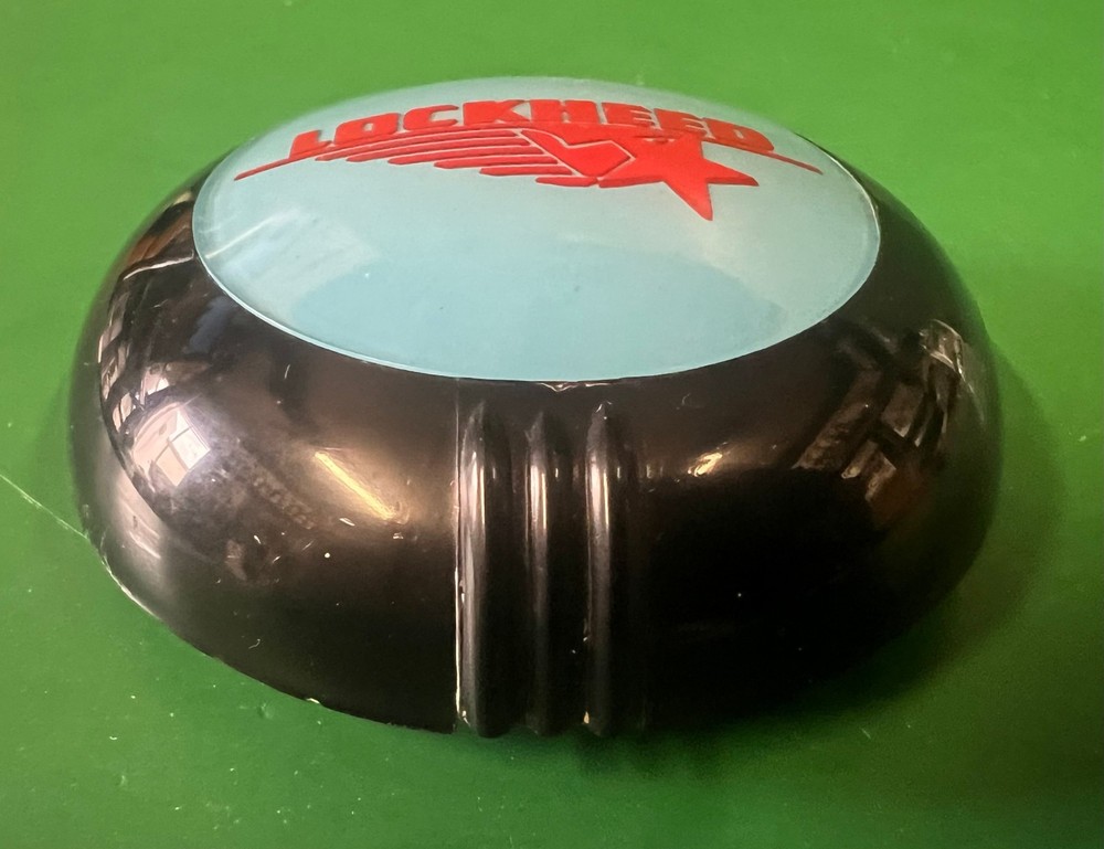LOCKHEED AIRCRAFT CONTROL WHEEL CENTER CAP