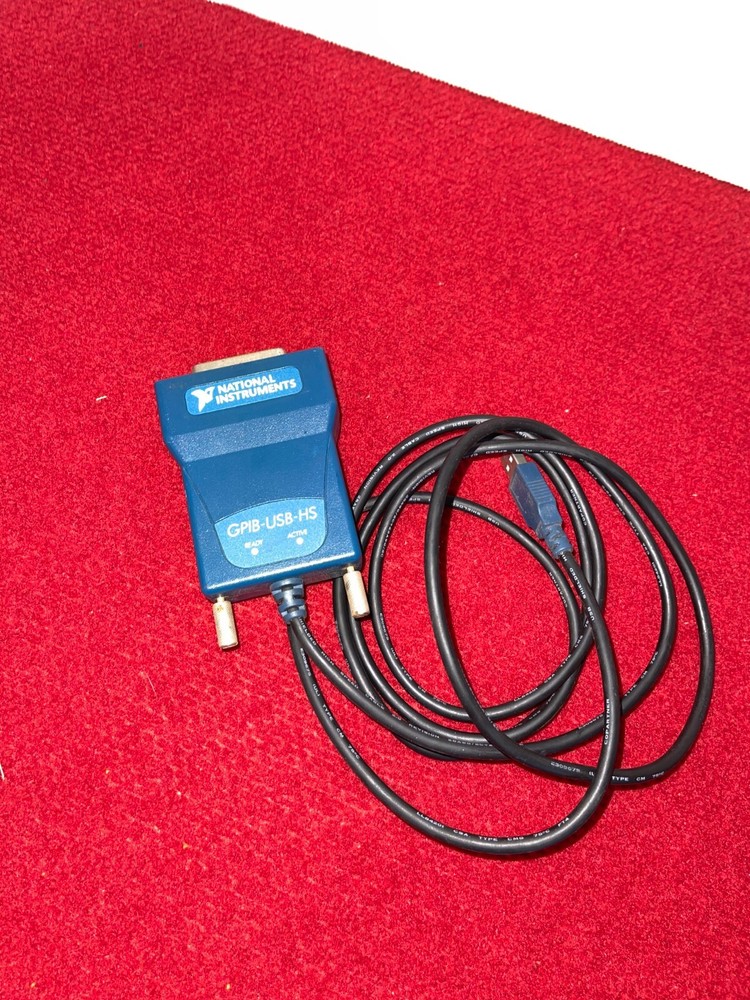 NATIONAL INSTRUMENTS 187965G-01L ( GPIB-USB-HS ) 488.2 ADAPTER / USB CONTROLLER