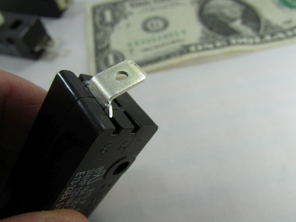 5 Cherry E13 15A Normally Open Snap Push Button Limit MicroSwitch 125VAC/250VAC