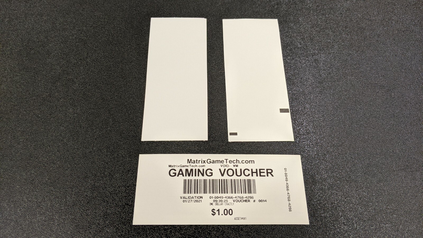 Slot Machine Cash Out Ticket Printer Paper TITO EZ-Pay Netplex Casino IGT NEW !!