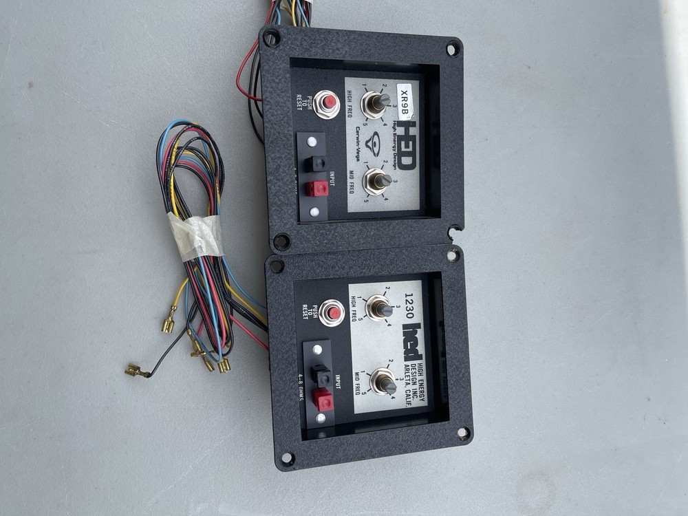 cerwin vega hed-1230 crossovers (pair)