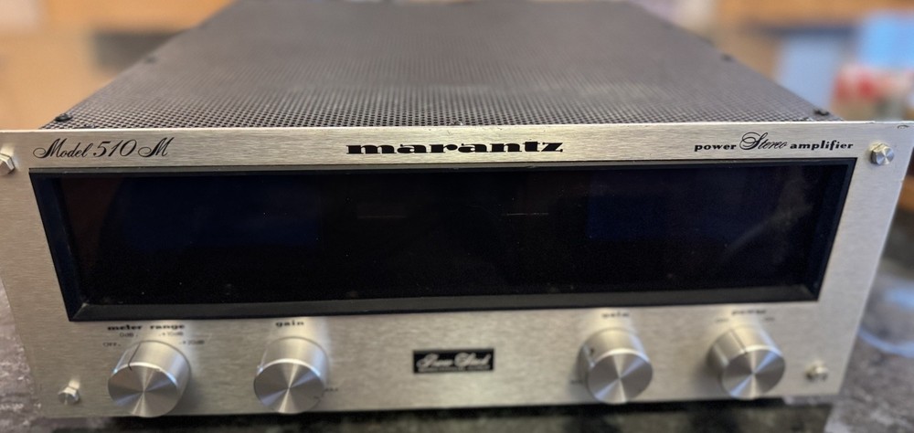 Marantz Model 510M Stereo Power Amplifier Excellent Working Condition -