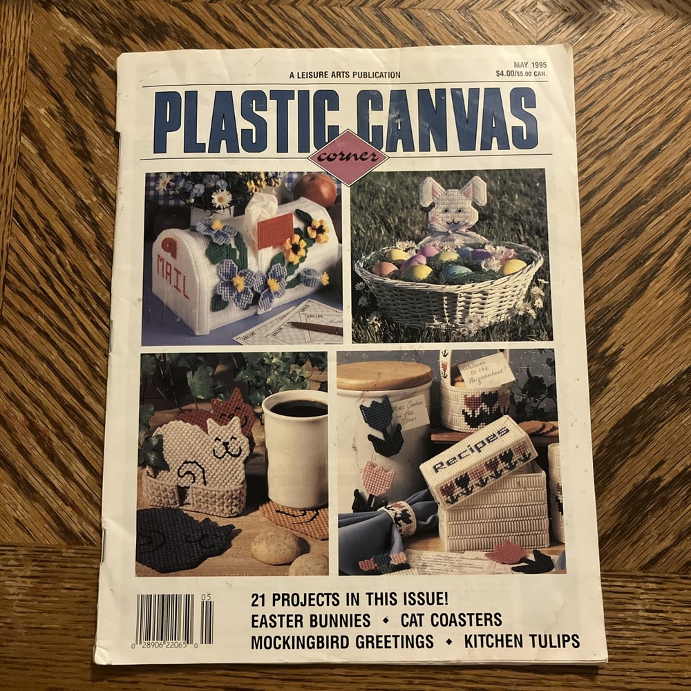 Plastic Canvas Corner Magazine May 1995