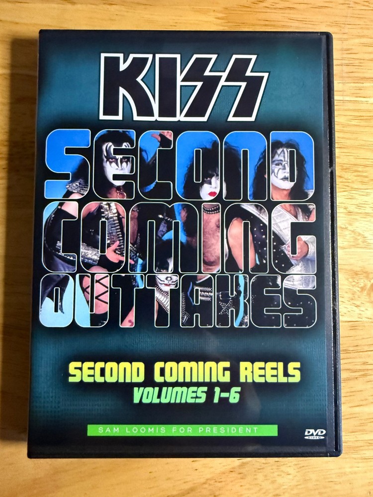 KISS - Second Coming Outtakes 6-DVD Box Set Gene Simmons Ace Frehley Carr