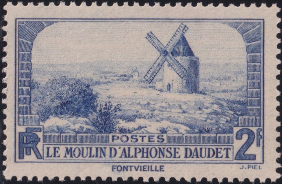 France 1936 2f Daudet's Mill