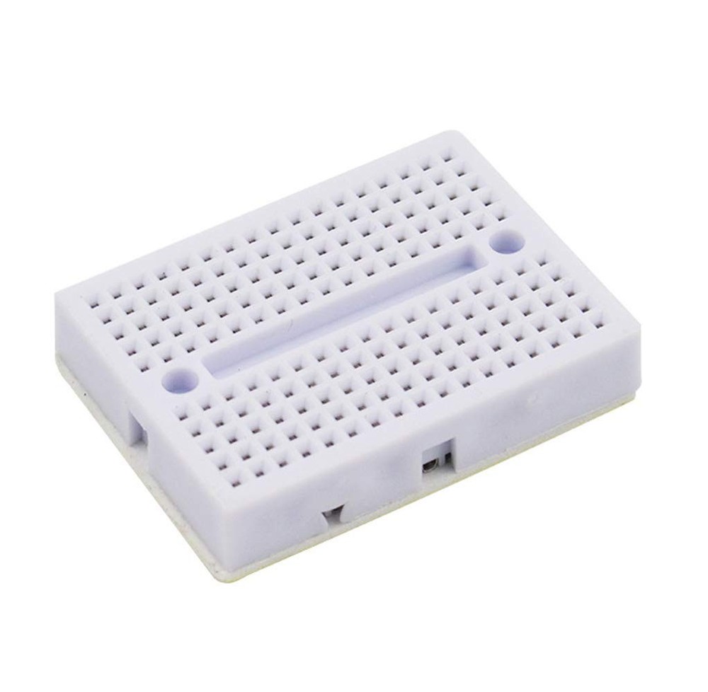 [12Packs] 170 Points Mini Small Solderless Breadboard Compatible for Proto