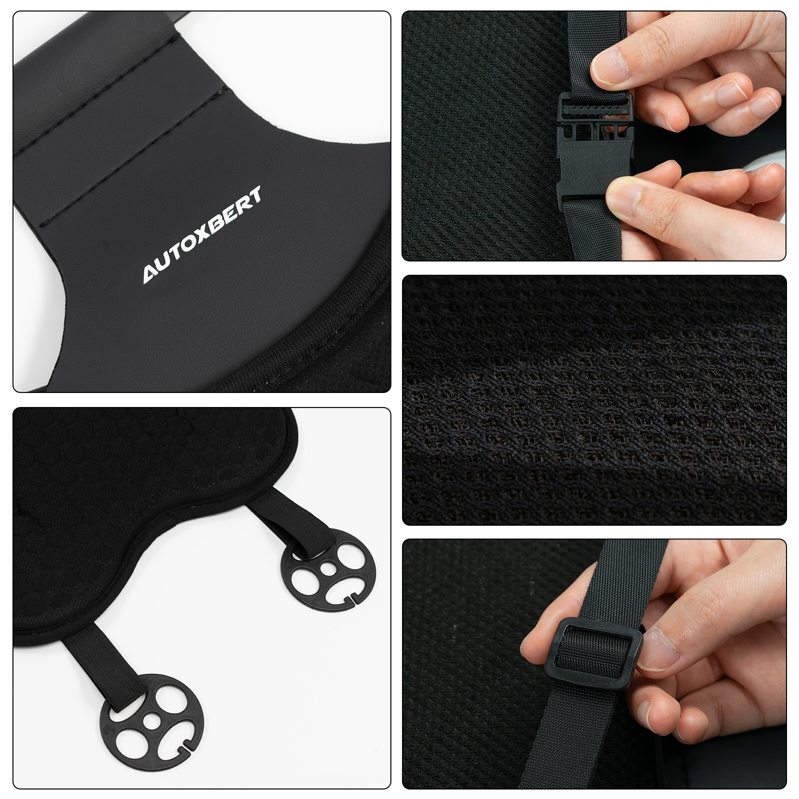 Back Cushion Lumbar Support Cushion Pillow/Car Seat Back Cushion Pain Relief US,