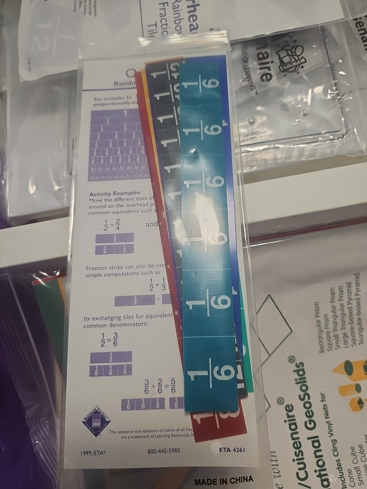 Harcourt Math Teacher Modeling Kit grades 4-5