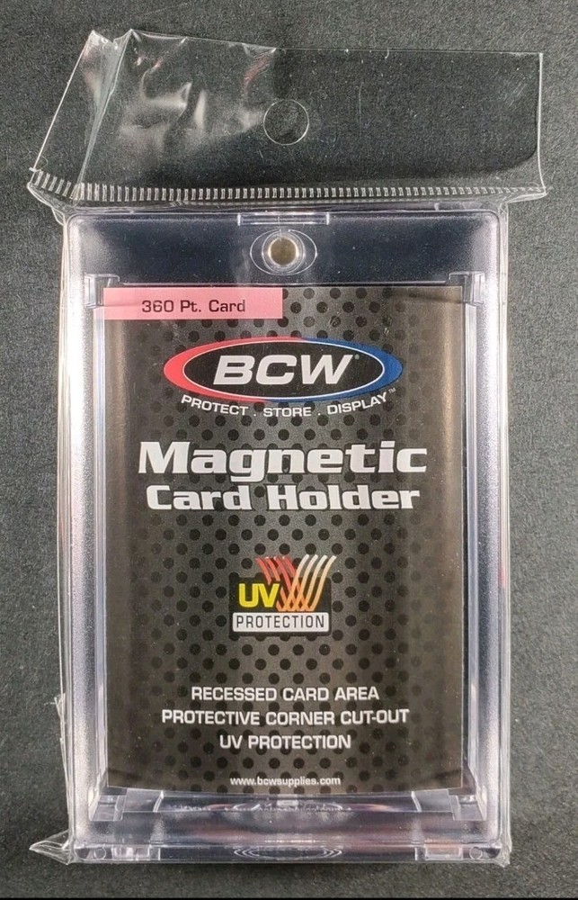 15x BCW 360 Pt Magnetic Card Holders - New