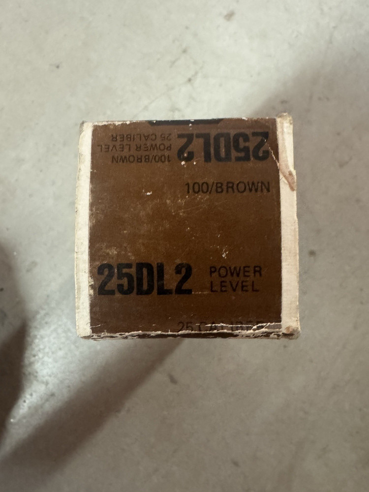 Three Boxes Uniset 25DL2 25 Caliber Brown