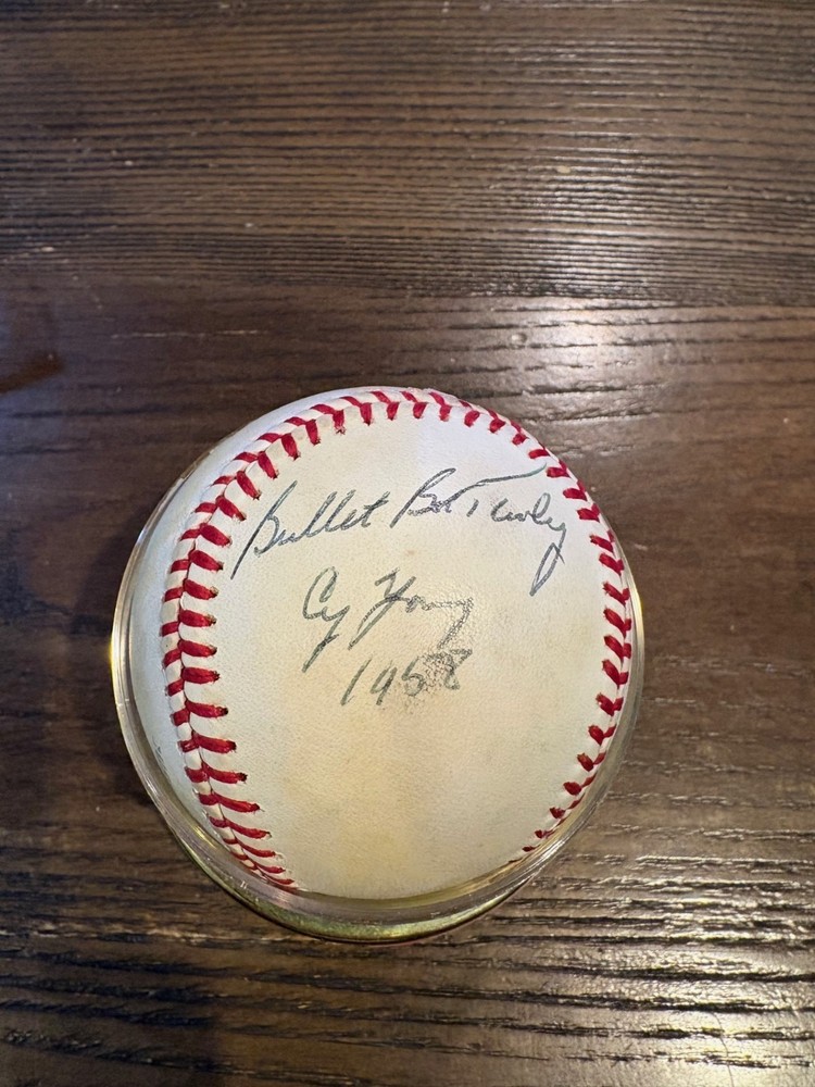 BOB     TURLEY    MLB      SIGNED     BASEBALL