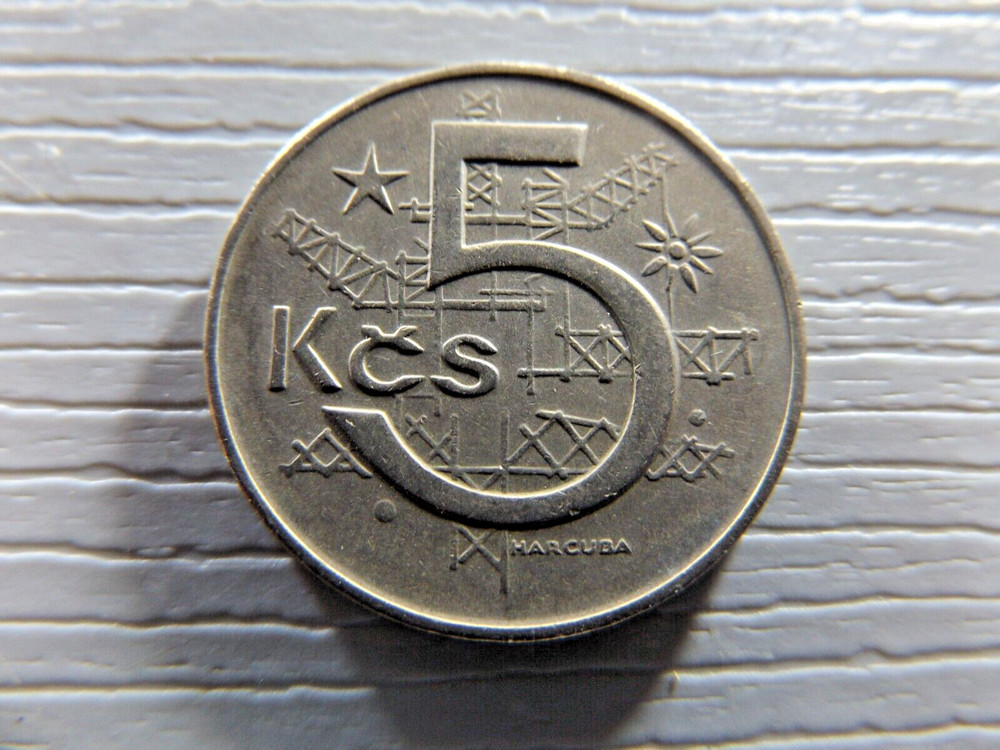 CZECHESLOVAKIA 1966 5 Korun