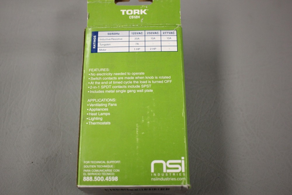 NEW TORK IN-WALL SPRINGWOUND C512H