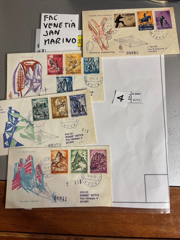 D-2022-16723 FDC THEME VENETIA SAN MARINO