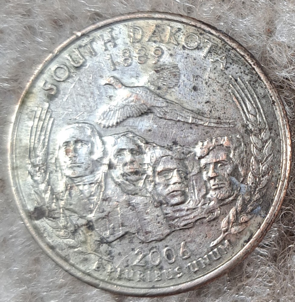 South Dakota - State Quarter - 2006 P