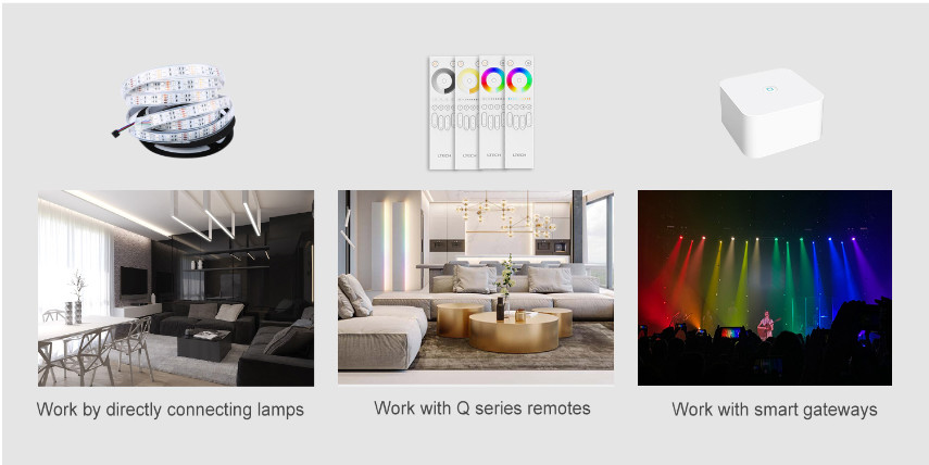 LTech E Series Touch Panel E2 LED Light Switch Dimmable Wireless CT RGB RGBW