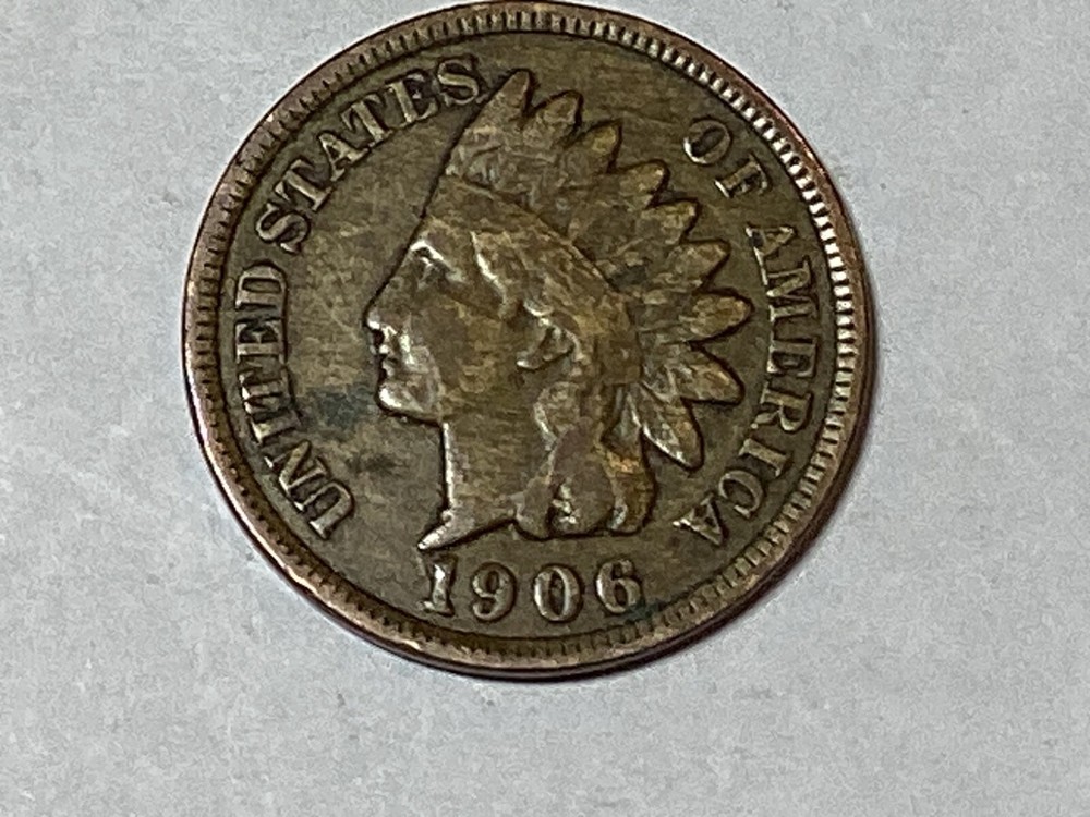 1906. INDIAN HEAD PENNY