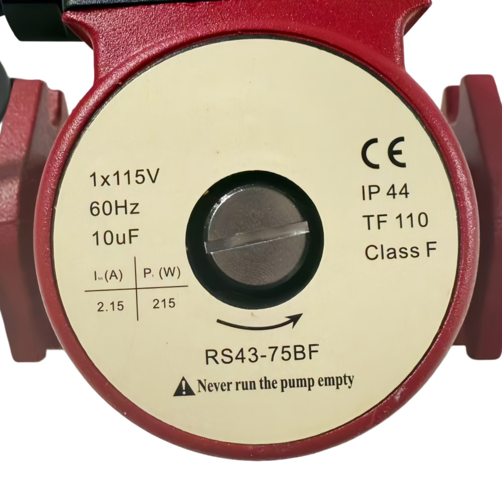 UP43-75BF 52722370 Fit For Grundfos 1/6 HP 115V Pump Bronze Circulator Pump US