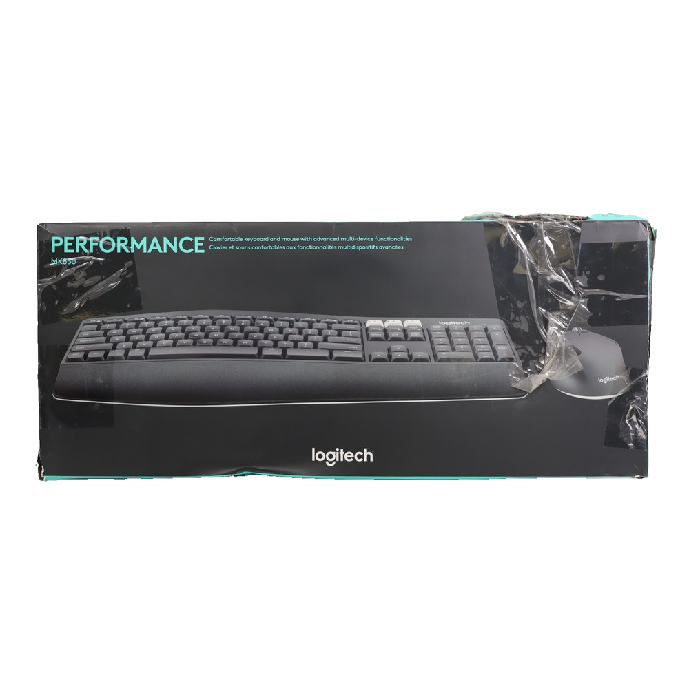 Logitech MK850 Performance Wireless Keyboard and Mouse Combo NEW DAMAGED BOX